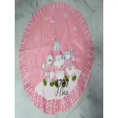 GENERICO - Piso de árbol de navidad 1.20 rosado