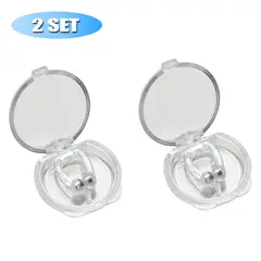 GENERICO - Antironquidos Magnetico 2 Clip Para La Nariz