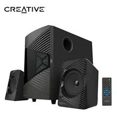 CREATIVE - Parlante E2500 2.1 30w/60w Bt/ Fm/ Usb/ 3.5mm 220v Black