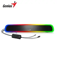 GENIUS - Parlante Sound Bar 200bt Rgb Bt Line-In Usb-Power Black