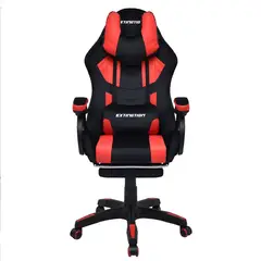 EXTINGTION - Silla Gamer Sapp Gamuza-Cuerina Color Rojo