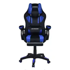 EXTINGTION - Silla Gamer Sapp Gamuza-Cuerina Color Azul