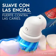 ORAL B - Cepillo Eléctrico Recargable Oral-B Spiderman 1 unidad