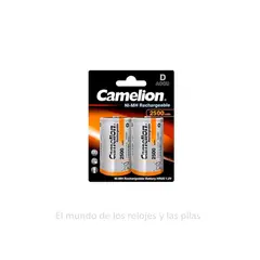 CAMELION - PILA TIPO D RECARGABLE 2500mAh