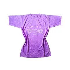 GENERICO - POLO OVERSIZE ACID WASH WORK - POLO PARA EL GYM