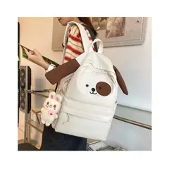 GENERICO - MOCHILA JUVENIL DOG CREMA