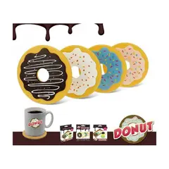 RETRO - Posavasos en forma de dona donut