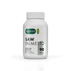 NIBRAY - Saw Palmetto con Chancapiedra 90 Cápsulas Vital
