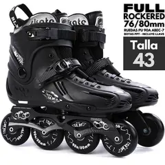 SLM - Patines Freestyle Full Rockered Professional Skates Talla 43