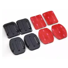 GENERICO - Kit Base Monturas Adhesivo 3m Para Gopro Xiaomi Sj Cam