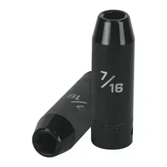TRUPER - Dado de impacto tubulares de 6 puntas de 7/16"