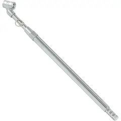 AUTOTECH - Medidor de aire doble cabeza tipo PCL de 150 psi largo