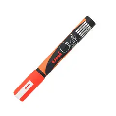UNI BALL - UNI PWE-5M Chalk Naranja Fluorescente