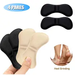 GENERICO - Almohadilla Protector De Talón Antiampolla para Zapatos, 4 PARES