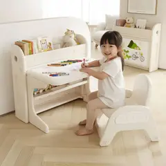 PERU IMPORTACIONES - Escritorio Plegable Infantil con Pizarra Borrable