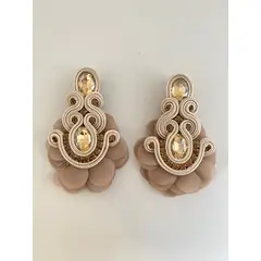 GENERICO - Aretes artesanales soutache