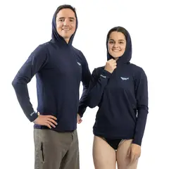 M YOWIE - Camiseta de Licra UV Navy