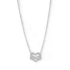 AMBAR JOYERIA - Collar Amor Infinito Plata 925