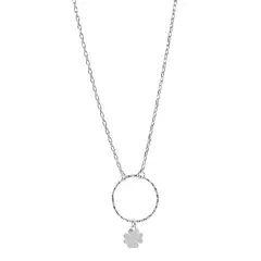 AMBAR JOYERIA - Collar Karma de la Suerte Plata 925