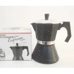 GENERICO - Cafetera italiana black 12 tz