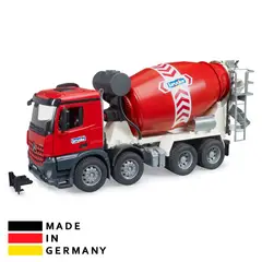 BRUDER - Juguete camión mixer mezclador concreto Mercedes 3655