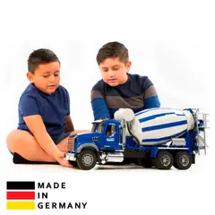 BRUDER - Juguete Camión Mixer Mezclador Concreto Mack 02814