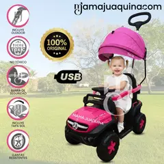 MERCEDES BENZ - Correpasillo Guiador «TURY B» Pink