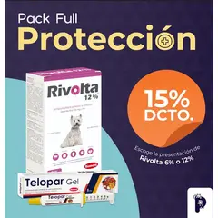RIVOLTA - Pack Full Protección (Rivolta 12% x 0.5 ml +Telopar 5 ml)