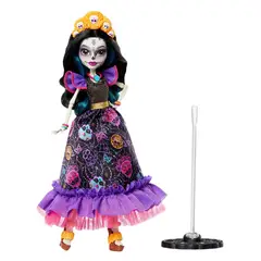 MONSTER HIGH - Muñeca Howliday Día De Muertos Skelita Calaveras