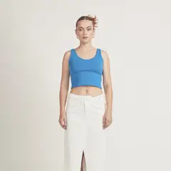 COTTON'S JEANS - Top Cuello V Weston