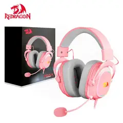 REDRAGON - Auriculares Zeus X RGB H510P-RGB PINK