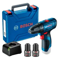 BOSCH - Taladro Atornillador Gsr 120 Li 12v + 2 Baterías y Cargador