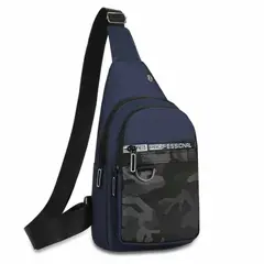 GENERICO - Mochila Morral Fashion Pechera de Hombre para Accesorios Diseño Sport