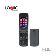 LOGIC - TELEFONO F11L 4G SENIOR COLOR NEGRO