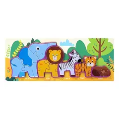 GENERICO - Rompecabezas De Animales