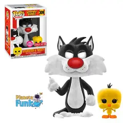 FUNKO - LOONEY TUNES SYLVESTER PIOLIN FLOCKED