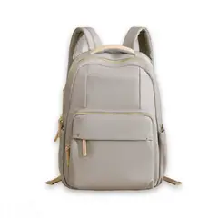 OEM - Mochila Génova con portalaptop hasta 14 - Gris