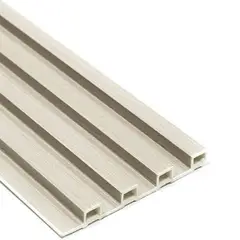 DECORPLAS - Wall Panel Wpc Por Caja De 14 piezas Color Seda Norte Para Decoracion