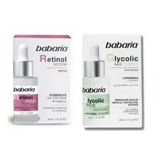 BABARIA - Serum Retinol Serum Glicolic Acid -