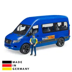 BRUDER - Juguete de Camioneta Van de Transporte Mercedes 02681