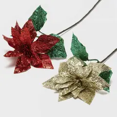 GENERICO - Setx2 Poinsettia 70 cm