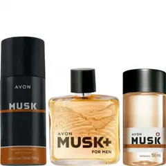 AVON - Set x 3 Musk For Men aroma herbal oriental de