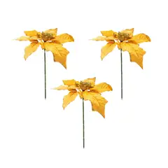 GENERICO - Setx3 Poinsettia 23 cm