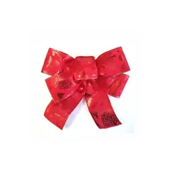 GENERICO - 4 Lazo Para Arbol Rojo Adornos Para Navidad