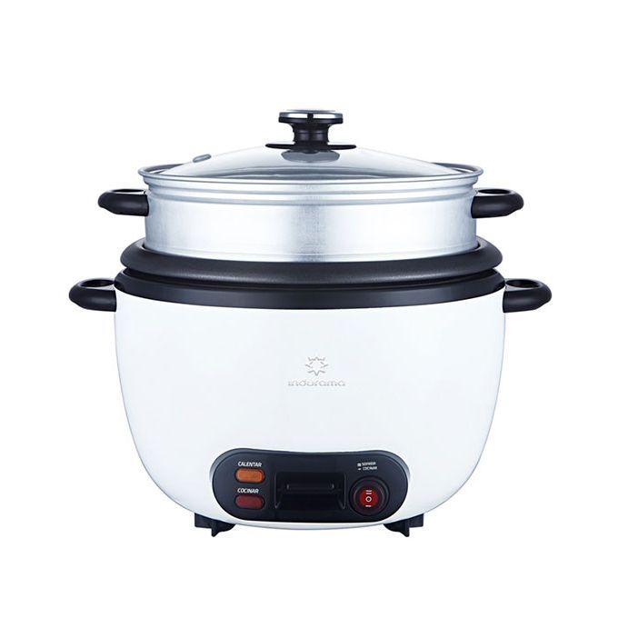 Olla Arrocera 18L con Vaporera OAI BL18 Blanco