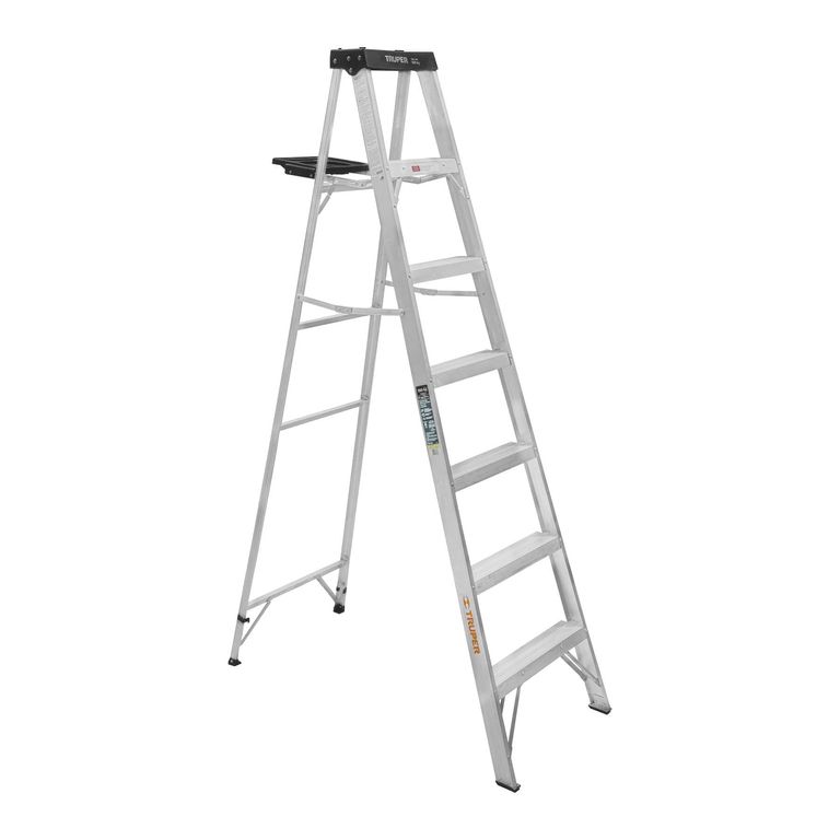 Escalera Tijera 6 Peldaños Capacidad De Carga 150 Kg