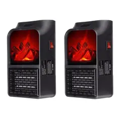 FLAME HEATER - Calefactor 1000w 02 Unidad