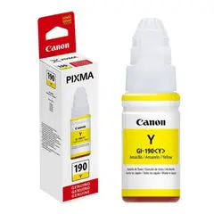 CANON - Tinta 190 AMARILLO GI-190 GI190 GI-190C YELLOW 70ml