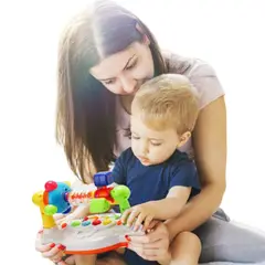 GENERICO - Piano Kingdom Musical con Luces Canciones en Español