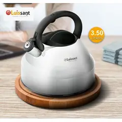 LUISSANT - Tetera 3.50 lt. Acero Inoxidable